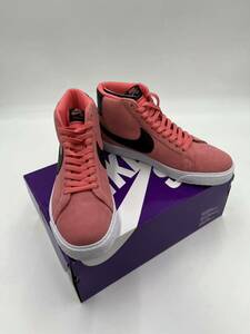 ★ 送料込★未使用 NIKE SB ZOOM BLAZER MID ピンク スエード 箱