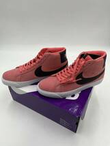 ★ 送料込★未使用 NIKE SB ZOOM BLAZER MID ピンク スエード 箱_画像4