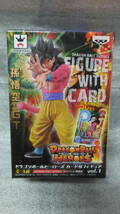DRAGONBALL SUPERS FIGURE　ドラゴンボールヒーローズ カード付フィギュア　vol.1 孫悟空 GT_画像1