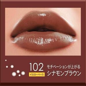 【新品未開封】RIMMEL リンメル アクアリィ ブースト リップラッカー 102 シナモンブラウン