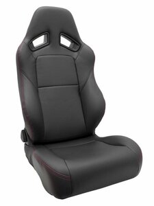 [JADE]RECARO SR-7F KK100(～2016年モデル)用シートカバー(ブラック×レッドステッチ)