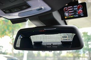 [ATC]BMW Xシリーズ_G06_X6(3Gen)(新型ETCミラー)用ワイドルームミラー(樹脂製)[クロームレンズタイプ]