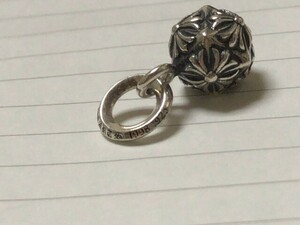 希少 クロムハーツ ピラミッド クロスボールチャーム CHROME HEARTS