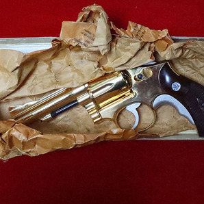 ZEKE″ S＆W K38 COMBAT MASTERPIECE″ 4inch 現行合法「亜鉛合金モデルガン」木グリップW＋GPアダプター＋実物元箱4インチタイプの画像6