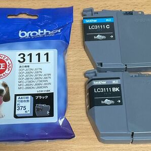 brother インクカートリッジ LC3111BK ブラザー　純正インク