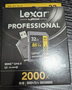 ラスト　B34 Lexar Professional LSD32GCBJPR2000R 2000X