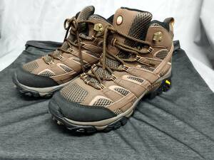 美品 MERRELL メレル MOAB 2 MID GORE-TEX EARTH モアブ ゴアテックス アース 26cm US 8.0 国内 正規品