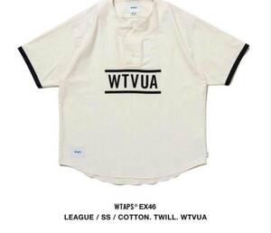 WTAPS 23SS LEAGUE SS ホワイト L ベースボール シャツ