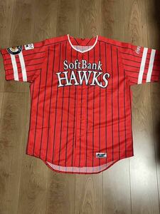  Fukuoka SoftBank Hawks car ta-*schuwa-to* Junior execution for uniform top and bottom set with autograph 2021 year hawk. festival .