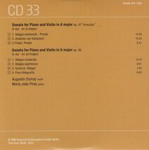 [CD/Dg]ベートーヴェン:ヴァイオリン・ソナタ第9番イ長調Op.47&ヴァイオリン・ソナタ第10番ト長調Op.96/A.デュメイ(vn)&M.J.ピリス(p) 2002_画像2