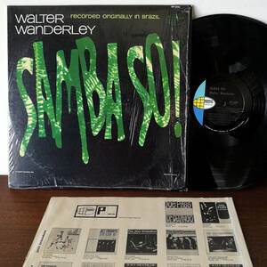 ★LP Walter Wanderley / Samba So! '67 US Original_World Pacific Records