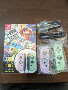 新品　純正　スイッチ　ジョイコン　Joy-Con　パステルパープル　パステルグリーン新品未開封純正品マリオパーティ