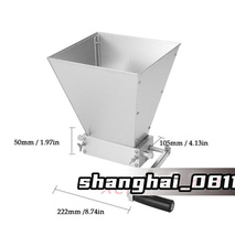 大麦ミル モルトミル 海外ホームブリューイング 自家醸造 業務用 手動グラインダー 穀類粉砕機_画像4