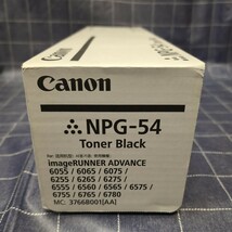 キヤノン 純正品 NPG-54 ブラック Canon キャノン トナー iR-ADV 6275 / 6555 / 6560 / 6565 / 6575 / 6755 / 6765 / 6780 _画像3