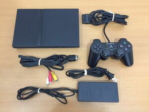 ジャンク品 PS2本体 SCPH-75000 チャコール・ブラック [プレイステーション2]