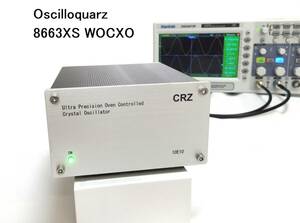 ♪ Oscilloquartz 8663XS 二重恒温槽(WOCXO)搭載 / 10MHzマスタークロック ジェネレーター / 標準で3出力(50Ω or 75Ω) / 6出力まで増設可
