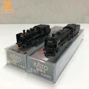 1円〜 ジャンク KATO Nゲージ 2016-3 D51 北海道形、2020-1 C56 小海線 2両セット