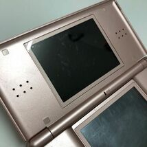 1円〜 動作確認済み ニンテンドー DS Lite メタリックロゼ 本体のみ_画像7