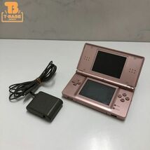 1円〜 動作確認済み ニンテンドー DS Lite メタリックロゼ 本体のみ_画像1