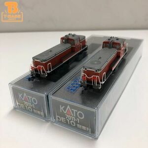 1円〜 動作確認済み KATO Nゲージ 7011-1 DE10 耐寒形 2両セット