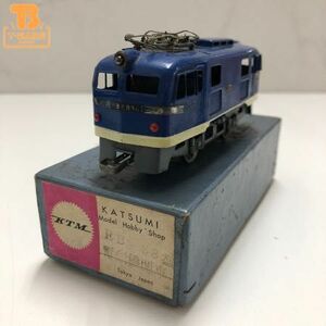 1 jpy ~ Junk ka loading HO gauge EB58 type electric locomotive 