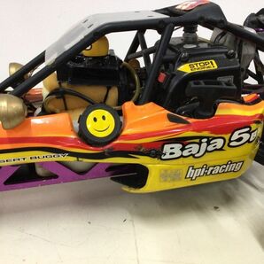 1円〜 店頭受取限定ジャンク hpi racing 1/5 DESERT BUGGY Baja 5B ラジコンカー エンジンRCの画像9