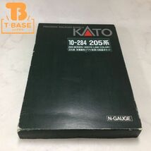 1円〜 動作確認済み KATO Nゲージ 10-284 205系 京葉線色 ドア小窓車 6両基本セット_画像1