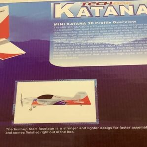 1円〜 同梱不可 ジャンク TECH ONE R/C KATANA MINI KATANA 3D Profile Overview ラジコン 飛行機の画像6