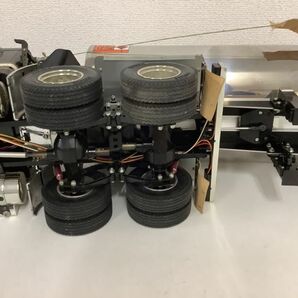 1円〜 同梱不可 ジャンク タミヤ 1/14 電動RC トレーラーヘッド キングハウラー ブラックエディション セミトレーラーの画像4