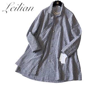 C25 ◆ Лелиан с неиспользованной меткой Leilian Plus House большой размер 13+ XL рубашка Туника платье тяжелее GW Outsing Spring / Loment