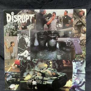 【カラー盤】 Disrupt 「Unrest」 LPレコード ハードコア・パンク