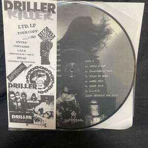 【希少・限定盤・ピクチャー盤】 Driller Killer 166/315 LPレコード