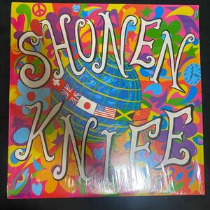 【美品】 Shonen Knife 少年ナイフ 「Shonen Knife」 GRI-6047-1 US盤 レコード LP