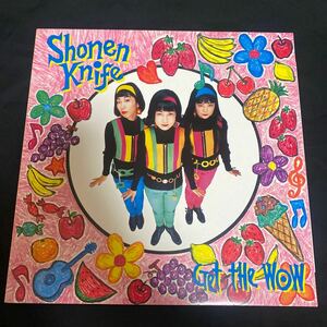 Shonen Knife 少年ナイフ 「Get The Wow」 CAUG003T UK盤 1993年 レコード LP