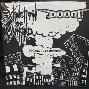 Extinction Of Mankind / Doom (2) 「Doomed To Extinction」EPレコード 1994年 ロック