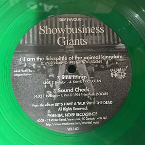 【カラー盤】 D.O.A. 『The Show Business Giants』 10インチレコード パンクの画像6