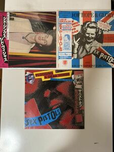 【set-2】　洋楽パンクレコード5枚セット　SEX PISTOLS / シド・ビシャス 他