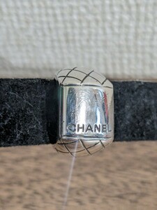 【 希少・レア 】CHANEL ／ シャネル 【 シルバーリング 】キルティング 指輪 アクセサリー ヴィンテージ ビンテージ 925 SILVER 小物