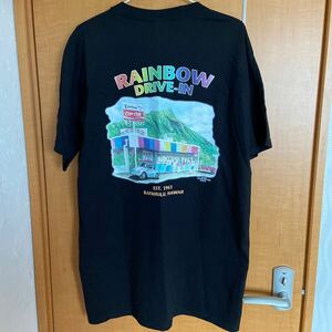 Hawaii ハワイ　レインボードライブイン　Tシャツ　Lサイズ　半袖 