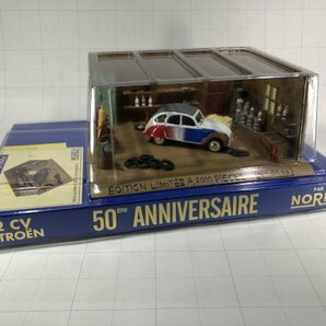 NOREV Citroen 1/43 シトロエン 2CV 50th ANNIVERSAIRE Limited Edition COCORICOの画像1