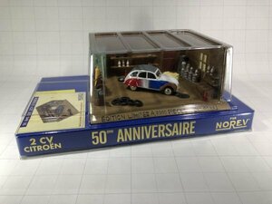 NOREV Citroen 1/43 Citroen 2CV 50th ANNIVERSAIRE Limited Edition COCORICO