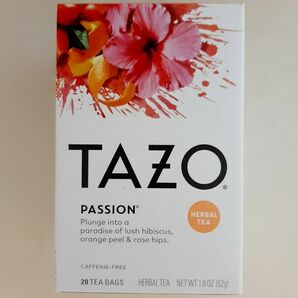 TAZO タゾ パッション ノンカフェイン ハーブティー 20袋×1箱