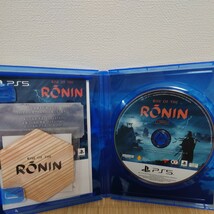 美品PS5 Rise of the Ronin Z version ライズオブザローニン 早期購入特典ダウンロードコードとゲオオリジナル予約特典木製コースター付き_画像8
