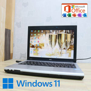 ★美品 高性能3世代i5！320GB★VK26MB-F Core i5-3320M Win11 MS Office 中古品 ノートPC★P70064