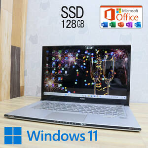 ★中古PC 高性能3世代i5！SSD128GB★VK18T Core i5-3337U Webカメラ Win11 MS Office 中古品 ノートPC★P70007