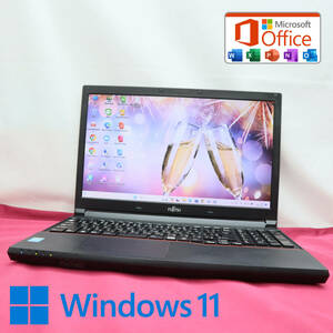 ★中古PC 高性能4世代i3！500GB★A574/KX Core i3-4000M Win11 MS Office 中古品 ノートPC★P68791