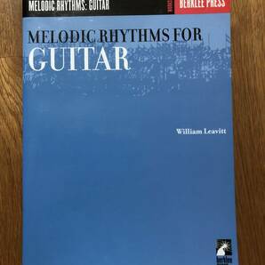 BERKLEE PRESS MELODIC RHYTHMS FOR GUITAR 中古品の画像1