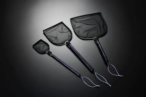  rectangle black base S.M.L size 3 pcs set medaka purple selection another net scoop net scoop net set yafseime Dakar 