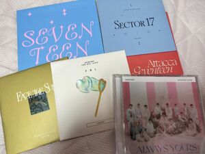 SEVENTEEN CD8枚セット attaca facethesun sector17 fml alwaysyours セブチ