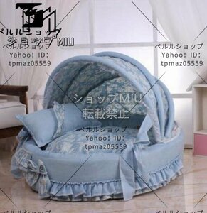 高品質★★　犬猫　豪華 高級ベッド 姫系　プリンセス ペットソファー　ラグジュアリー Lサイズ